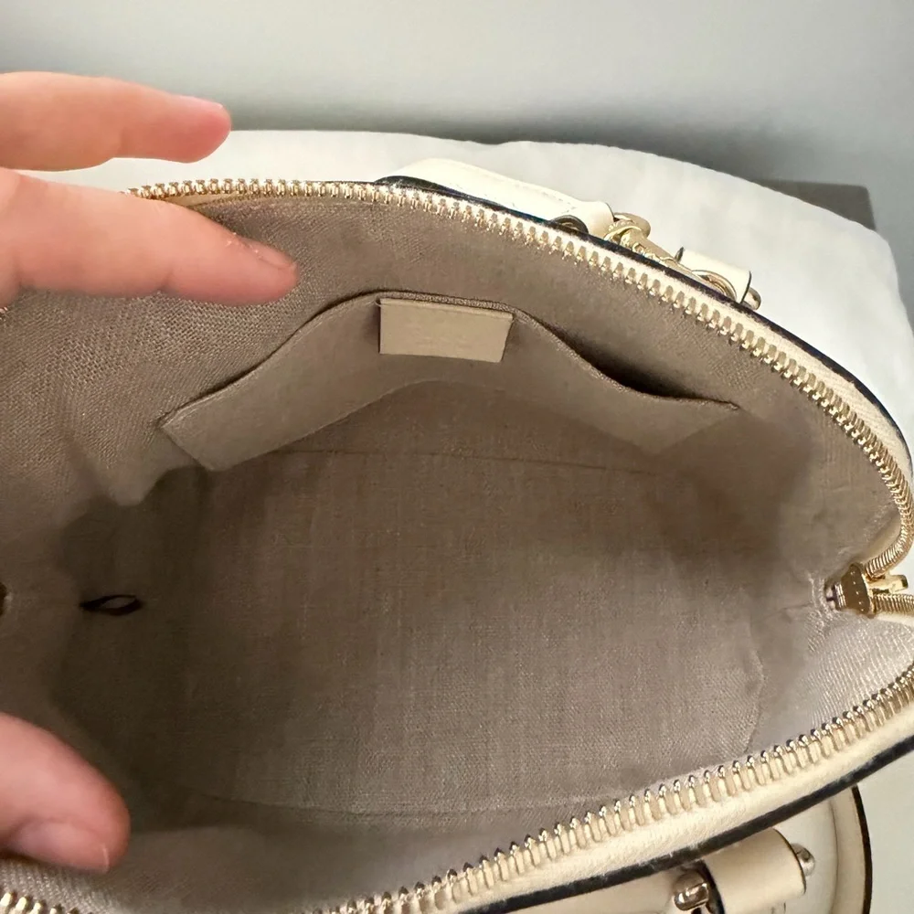 Gucci Beige Leather Satchel - Picture 12 of 16